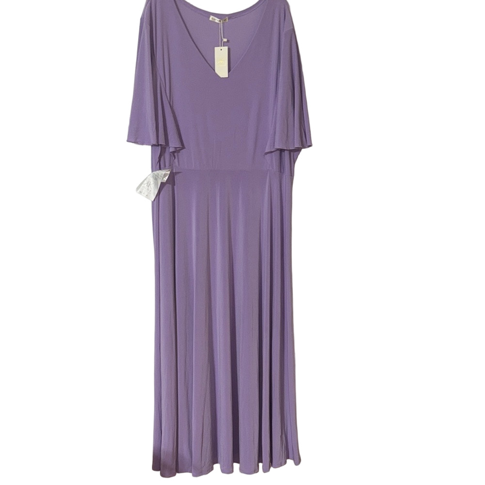 Chic Lavender Maxi Dress